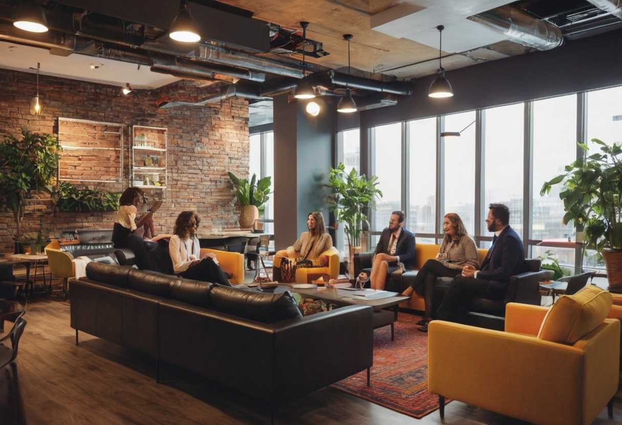 Optimiser son réseau professionnel dans une salle de coworking